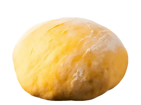 Panetto di impasto curcuma